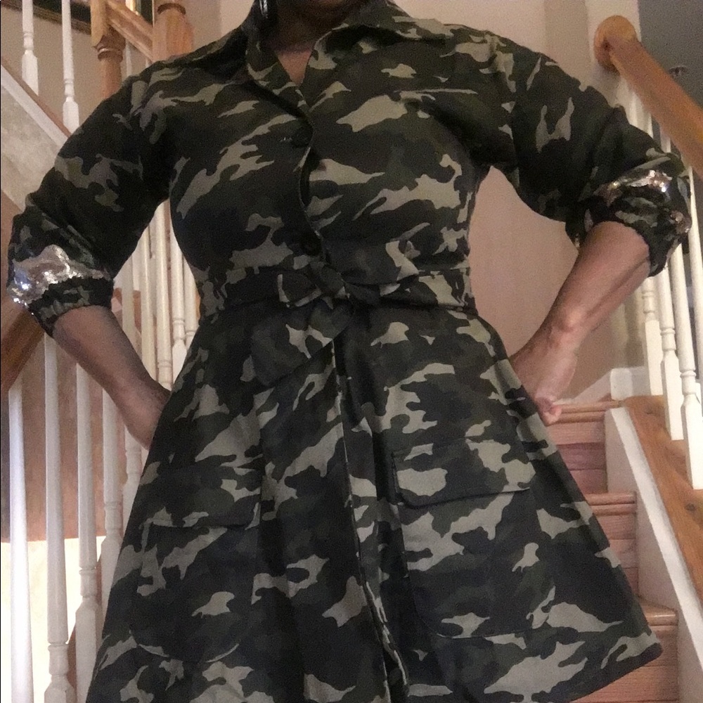 Camouflaged jacket